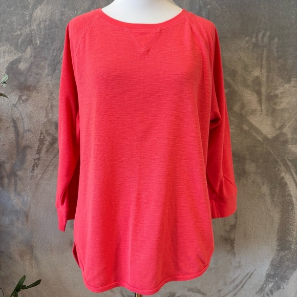 Calvin Klein Performance Athleisure Athletic Workout Boxy Top Wmn’s Sz L - Picture 1 of 10